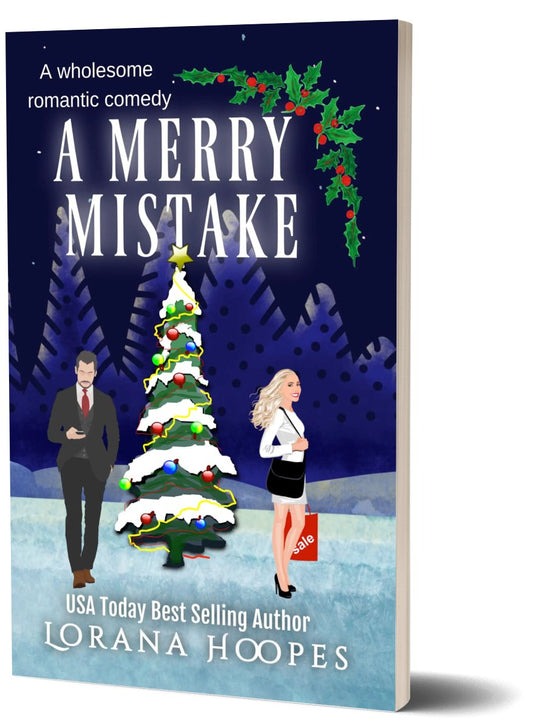 A Merry Mistake Signed Paperback - Author Lorana Hoopes