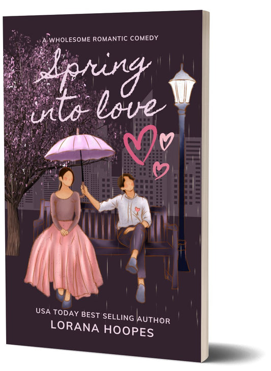 Spring Into Love Signed Paperback - Author Lorana Hoopes