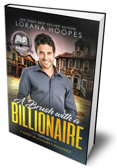 A Brush with a Billionaire Signed Paperback - Author Lorana Hoopes