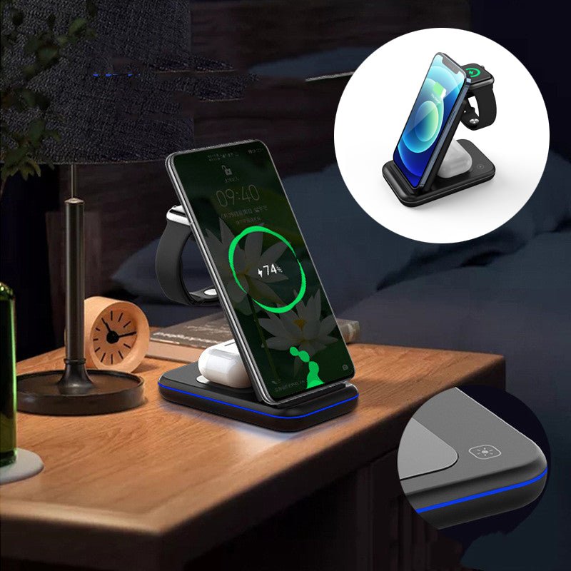 Three-in-One Wireless Charger - Author Lorana Hoopes