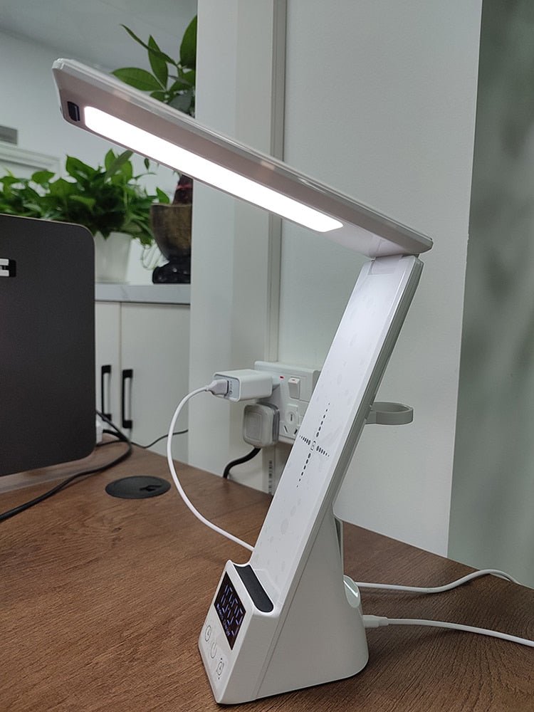 LED Desk Lamp Wireless Charger - Author Lorana Hoopes