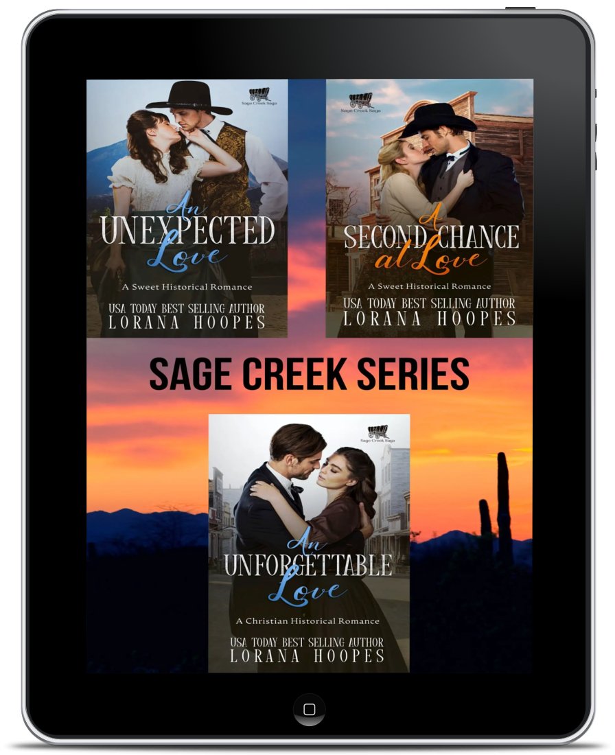 Sage Creek Signed Paperbacks - Author Lorana Hoopes