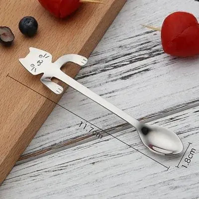 Stainless Steel Cat Teaspoons Lorana Hoopes